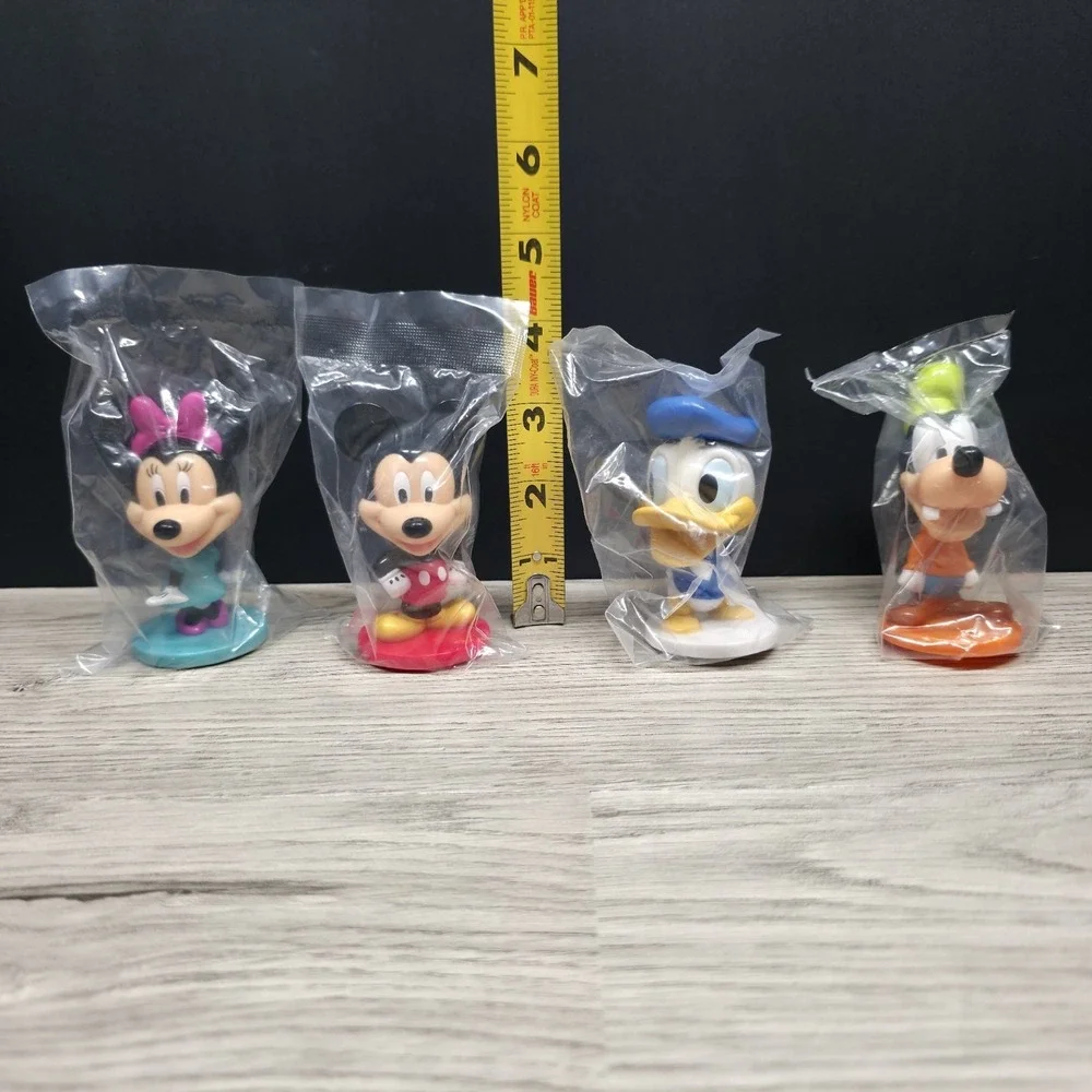 Disney's Mickey, Minnie, Donald, Goofy Bobbleheads By Kellogg's - Cake Toppers‎
